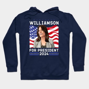 Marianne Williamson 24 For President 2024 Hoodie